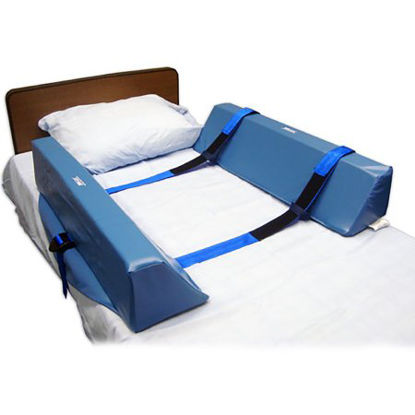 Picture of Roll-Control Bed Bolster Skil-Care™ 34 W X 8 D X 7 H Inch Foam Strap Fastening with Buckle556010
