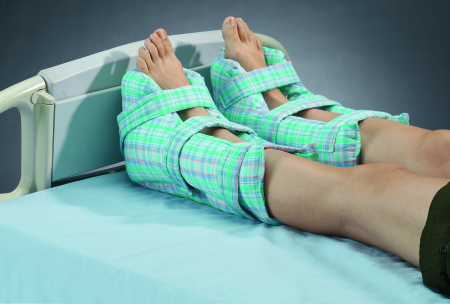 Picture of Heel / Ankle Long Boot Posey® One Size Fits Most Blue Plaid Pattern6113