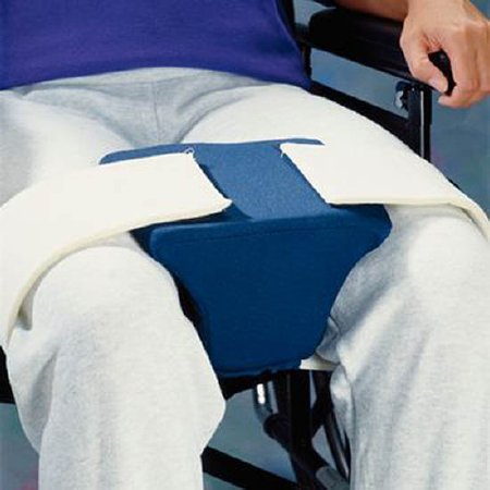 Picture of Knee Abduction Cushion Rolyan® 4 Inch Width Foam Hook and Loop Strap FasteningA513300
