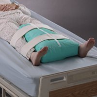 Picture of Hip Abduction Cushion Posey® 15 W X 22 D X 5 H Inch Bead-Filled Hook and Loop Strap Fastening6302L