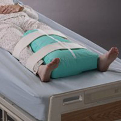 Picture of Hip Abduction Cushion Posey® 15 W X 22 D X 5 H Inch Bead-Filled Hook and Loop Strap Fastening6302L