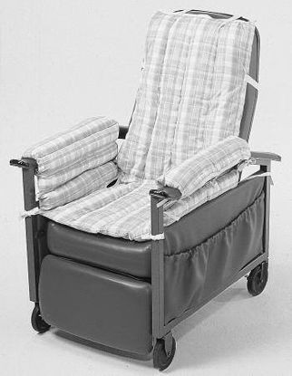 Picture of Geri-Chair / Recliner Seat Cushion Comfy-Seat 22 W X 20 D Inch Fiber-Filled6526G