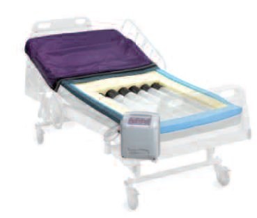 Picture of Bariatric Alternating Pressure Mattress PressureGuard® Easy Air™ XL Alternating Pressure System 7 X 42 X 80 InchL8042XL-29