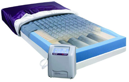 Picture of Bed Mattress System PressureGuard® Easy Air™ Alternating Pressure / Low Air Loss 80 X 35 X 7 InchL8035-29