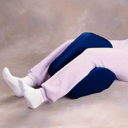 Picture of Knee Abduction Cushion Rolyan® Carve-IT™ 12-3/10 W X 17-9/10 D X 3 H Inch Foam Hook and Loop Strap FasteningA812615