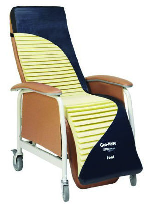 Picture of Geri-Chair / Recliner Seat Cushion Geo-Wave™ 22 Inch FoamWAVE22-01