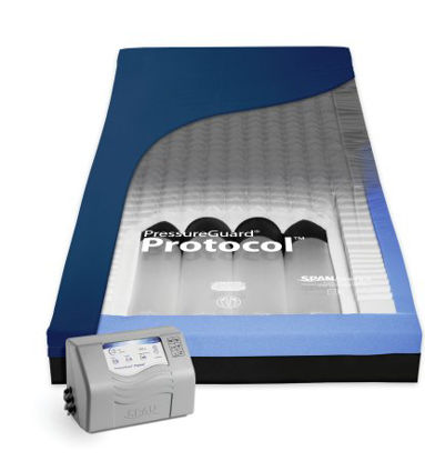 Picture of Bed Mattress PressureGuard® Protocol® Alternating Pressure / Low Air Loss 84 X 35 X 7 InchP8435-29