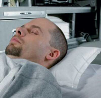 Picture of Bed Pillow FlexAir® 10-1/2 X 14-1/2 Inch White Disposable50349