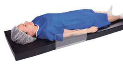 Picture of Toboggan Arm / Leg Guard AliMed® 15-3/4 W X 10-1/4 D X 5 H Inch Plastic Freestanding938258