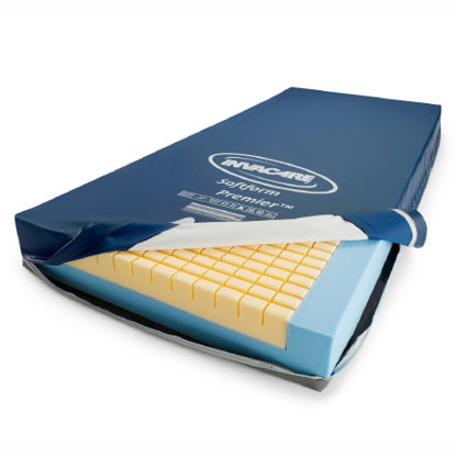 Picture of Bed Mattress Invacare® Pressure Redistribution Type 80 X 36 X 6 InchIPM1080