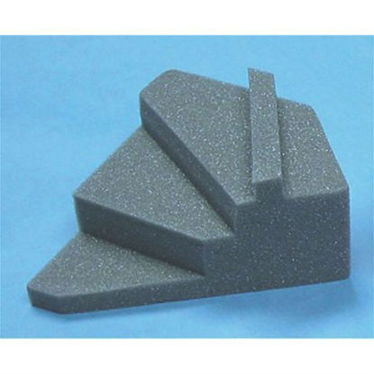 Picture of Right Lateral Finger Block 6 W X 6-1/4 D X 3-1/5 H Inch Foam Freestanding203301