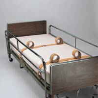 Picture of Bed Wrist Restraint One Size Fits Most Buckle Lock 2-Strap2204