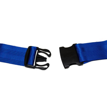 Picture of Resident-Release Wheelchair Safety Belt Skil-Care™ One Size Fits Most Quick Release Buckle (Side Release) Screws Attached to Wheelchair701011