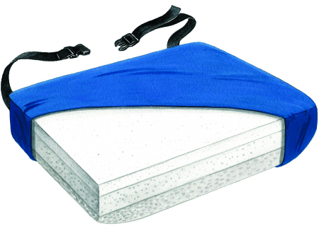 Picture of Bariatric Seat Cushion Skil-Care™ 24 W X 18 D X 3-1/2 H Inch Foam / Gel915130