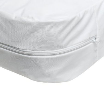 Picture of Mattress Cover Mabis® 39 X 75 X 8 Inch Plastic / Nylon For Twin Size Mattresses554-8069-1950