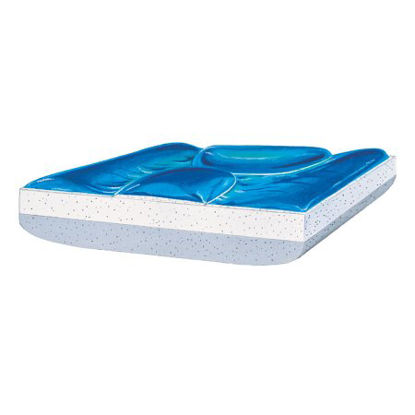 Picture of Bariatric Seat Cushion Skil-Care™ 24 W X 18 D X 3-1/2 H Inch Gel754650
