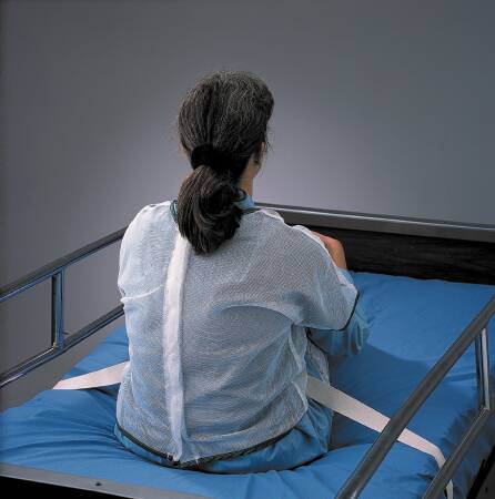 Picture of Vest Restraint, Sleeved Large Hook and Loop Closure 2-Strap3353L