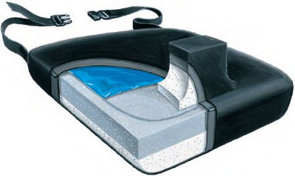 Picture of Abductor Seat Cushion 16 W X 18 D X 4 H Inch Foam758020