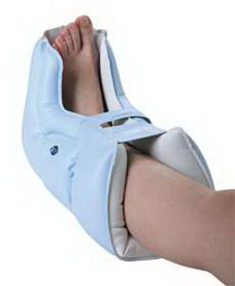 Picture of Heel Suspension Boot AliMed® Air Boot One Size Fits Most Light Blue66160