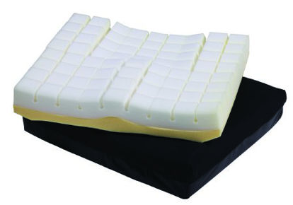 Picture of Seat Cushion Geo-Matt® Contour 16 W X 16 D X 3 H Inch FoamGMC1616-96-1