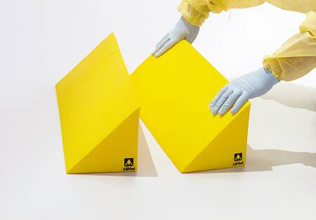 Picture of Positioning Wedge Skil-Care™ 7 W X 24 D X 7 H Inch Foam Freestanding931711