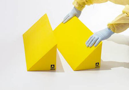 Picture of Positioning Wedge Skil-Care™ 7 W X 24 D X 7 H Inch Foam Freestanding931711