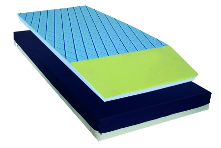 Picture of Bed Mattress Gravity 8 Deluxe Pressure Redistribution Type 36 X 76 X 6 Inch15886