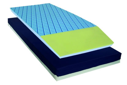 Picture of Bed Mattress Gravity 8 Deluxe Pressure Redistribution Type 36 X 76 X 6 Inch15886