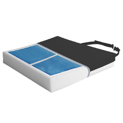 Picture of Seat Cushion Protekt™ 26 W X 20 D X 2 H Inch Foam / Gel73065