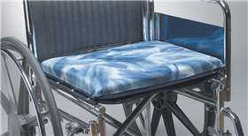 Picture of Seat Cushion Skil-Care™ Sittin' Pretty 18 W X 16 D X 2 H Inch Gel1674/BLUE/NA