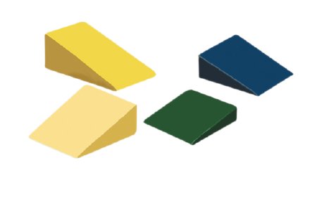 Picture of Positioning Wedge Cando® 24 W X 28 D X 12 H Inch Foam Freestanding31-2006