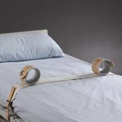 Picture of Locking Bed Ankle Restraint, Connected Set One Size Fits Most Metal Post Lock Without Straps2213