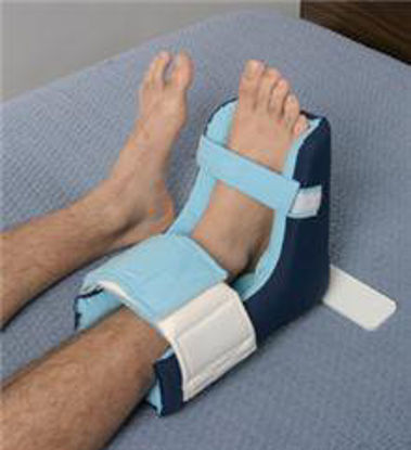 Picture of Foot / Heel Protector AliMed® Heel-Up Standard Navy Blue / Light Blue65948