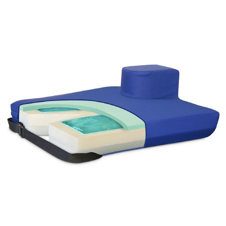 Picture of Coccyx Support Seat Cushion APEX CORE™ 18 W X 16 D X 3 H Inch Foam / Gel9599-GCP-181603