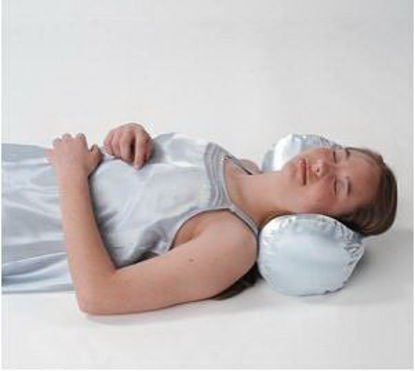 Picture of Cervical Roll Pillow Soft 7 X17 Inch White1001