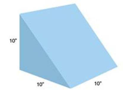 Picture of Positioning Wedge AliMed® 10 W X 10 D X 10 H Inch Foam Freestanding931714