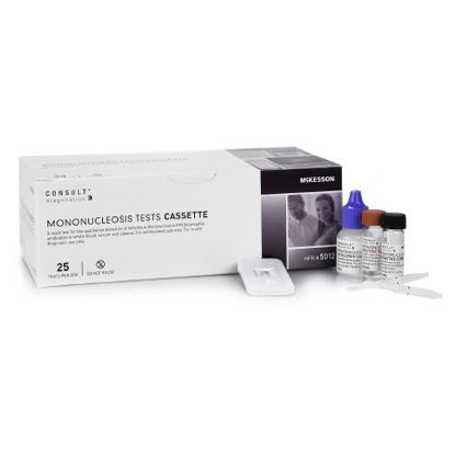 Picture of Rapid Test Kit McKesson Consult™ Infectious Disease Immunoassay Infectious Mononucleosis Whole Blood / Serum / Plasma Sample 25 Tests5012