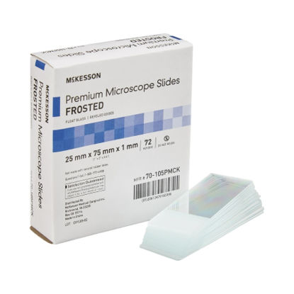 Picture of Microscope Slide McKesson 25 X 75 X 1 mm Frosted End70-105PMCK