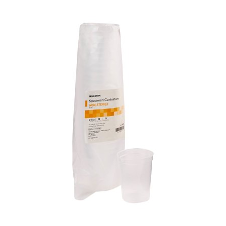 Picture of Specimen Container McKesson Polypropylene 192 mL (6.5 oz.) Without Closure NonSterile560
