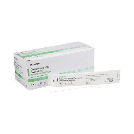 Picture of Nasopharyngeal Collection Swab McKesson 5-1/2 Inch Length Sterile1338