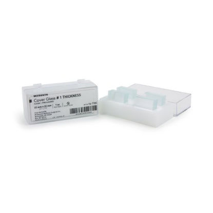 Picture of Cover Glass McKesson Square No. 1 Thickness 22 X 22 mm16-7135