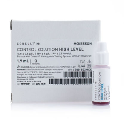 Picture of Control Consult™ Hb Hemoglobin High Level 3 X 1.9 mL900-503MCK