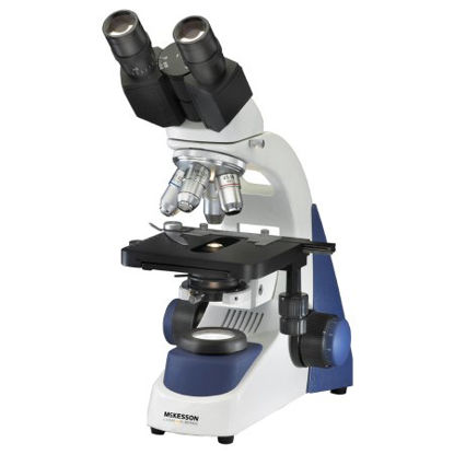 Picture of McKesson LUMEON™ Physician Microscope Binocular Head 4X, 10X, 40X and 100X (Oil) Objectives600R-LED