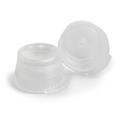 Picture of McKesson Tube Closure Polyethylene Flanged Plug Cap Natural 12 mm 12 mm Test Tubes, Centrifuge Tubes, Round Cuvettes NonSterile177-118127C