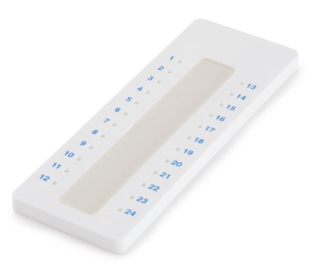 Picture of Capillary Tube Holding Tray McKesson 24 Place, Wax Sealant For Microhematocrit Capillary Tubes553