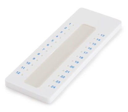 Picture of Capillary Tube Holding Tray McKesson 24 Place, Wax Sealant For Microhematocrit Capillary Tubes553