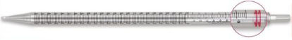 Picture of McKesson Serological Pipette 25 mL 0.2 mL Graduation Increments / 10 mL Negative Graduations Sterile177-1781