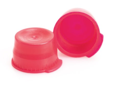Picture of McKesson Tube Closure Polyethylene Snap Cap Red 13 mm For Use with 13 mm Blood Drawing Tubes, Glass Test Tubes, Plastic Culture Tubes NonSterile177-113146R
