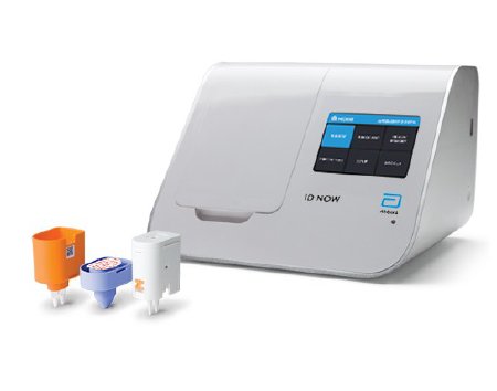 Picture of Rapid Test Kit ID Now™ Strep A2 Molecular Diagnostic Strep A Test Throat Swab Sample 24 Tests734000