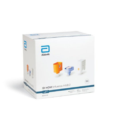 Picture of Rapid Test Kit ID Now™ Molecular Diagnostic Influenza A + B Nasal Swab / Nasopharyngeal Swab Sample 24 Tests427-000